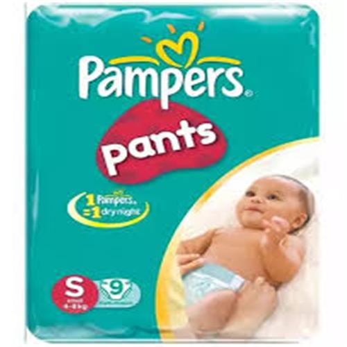 PAMPERS PANTS S(4-8)Kg 9N